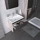 Grossman Мебель для ванной Талис 80 подвесная бетон пайн/графит матовый – картинка-21